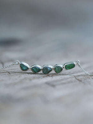 Rough Kornerupine Necklace - Gardens of the Sun | Ethical Jewelry
