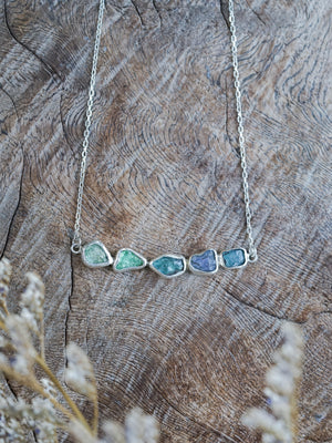 Rough Kornerupine Necklace - Gardens of the Sun | Ethical Jewelry