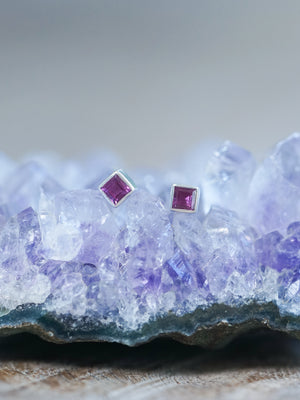 Ruby Earrings - Gardens of the Sun | Ethical Jewelry