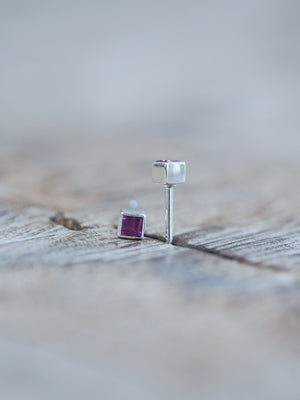 Ruby Earrings - Gardens of the Sun | Ethical Jewelry