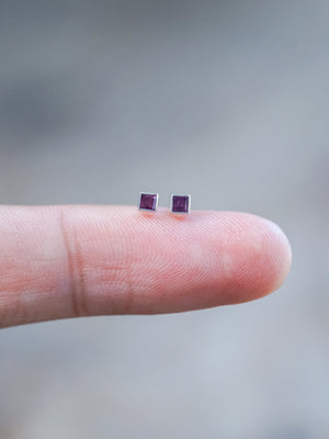 Ruby Earrings - Gardens of the Sun | Ethical Jewelry