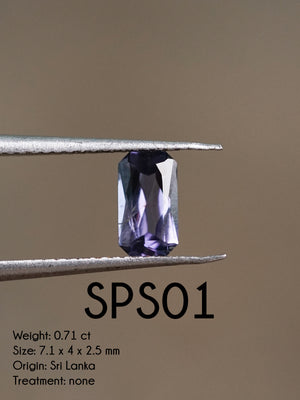 Custom Spinel Ring or Necklace in Silver