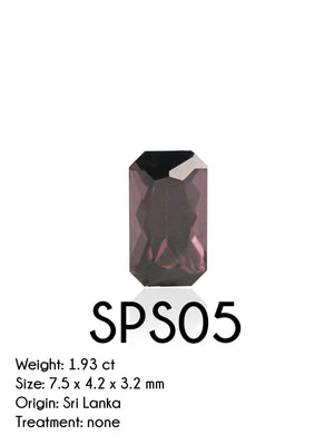 Custom Spinel Ring or Necklace in Silver