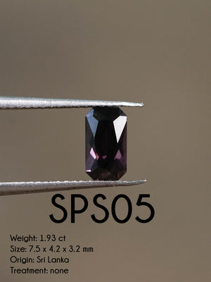 Custom Spinel Ring or Necklace in Silver