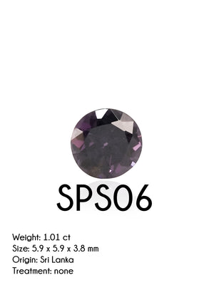 Custom Spinel Ring or Necklace in Silver