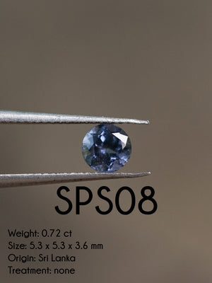 Custom Spinel Ring or Necklace in Silver