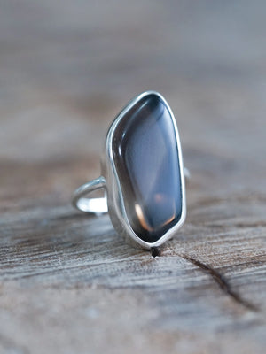 Smoky Quartz Ring in Sterling Silver
