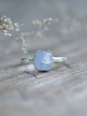 Sterling Silver Rose Cut Moonstone Ring