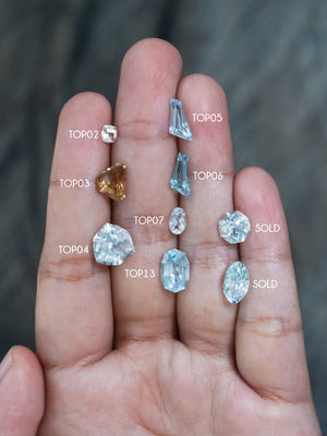 Custom Topaz Ring in Gold - Gardens of the Sun | Ethical Jewelry