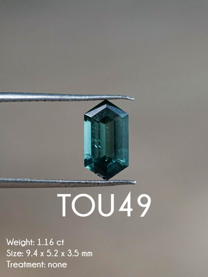 Custom Tourmaline Ring in Gold