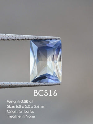 Custom Bicolor Sapphire Ring in Gold - Gardens of the Sun | Ethical Jewelry