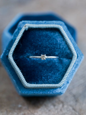 Tiny Diamond Ring