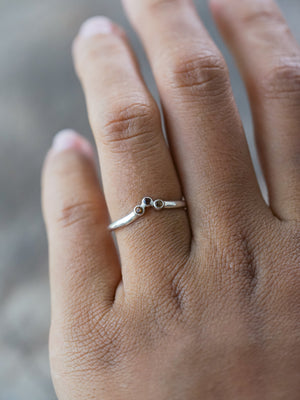 Tourmaline Crown Ring