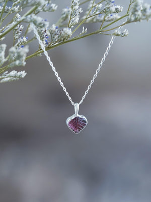 Tourmaline Leaf Necklace - Gardens of the Sun | Ethical Jewelry