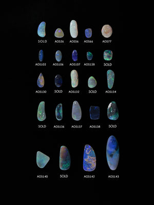 Custom Opal Ring or Necklace in Silver