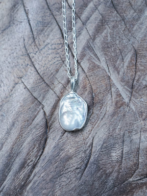 Unique Freshwater Pearl Necklace Sterling Silver