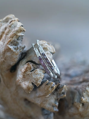 sapphire earrings silver