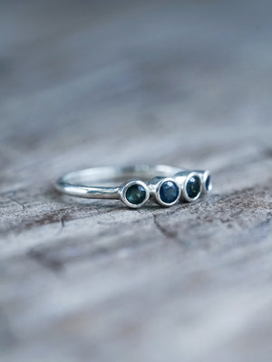 Blue Sapphire Ring - Gardens of the Sun | Ethical Jewelry