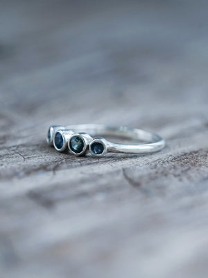 Blue Sapphire Ring - Gardens of the Sun | Ethical Jewelry