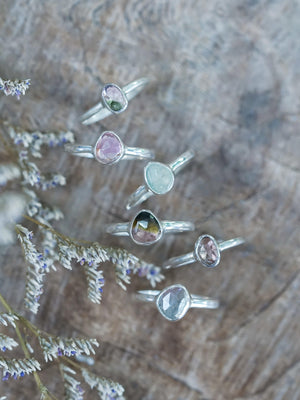 Watermelon Tourmaline Ring - Gardens of the Sun | Ethical Jewelry