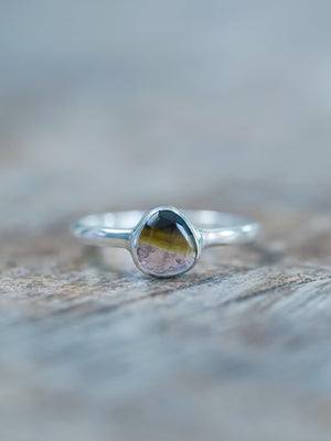 Watermelon Tourmaline Ring - Gardens of the Sun | Ethical Jewelry