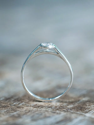White Topaz Ring - Gardens of the Sun | Ethical Jewelry