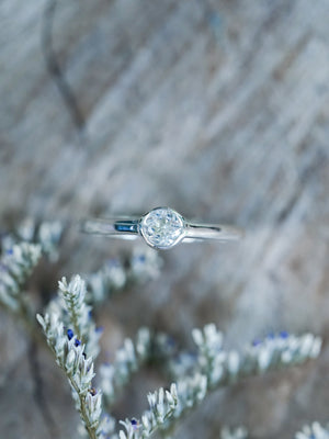White Topaz Ring - Gardens of the Sun | Ethical Jewelry
