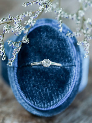 White Topaz Ring - Gardens of the Sun | Ethical Jewelry
