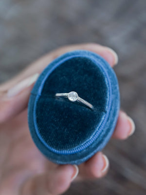 White Topaz Ring - Gardens of the Sun | Ethical Jewelry