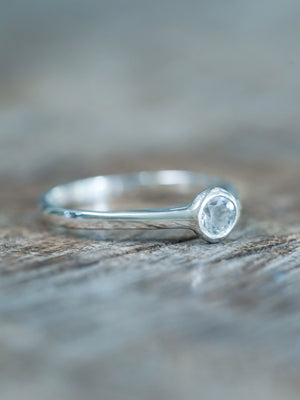 White Topaz Ring - Gardens of the Sun | Ethical Jewelry
