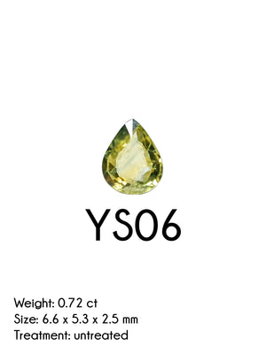 Custom Yellow Sapphire Ring in Gold