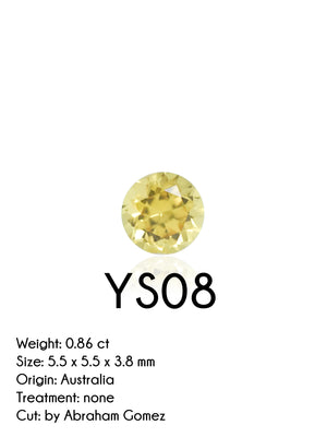 Custom Yellow Sapphire Ring in Gold