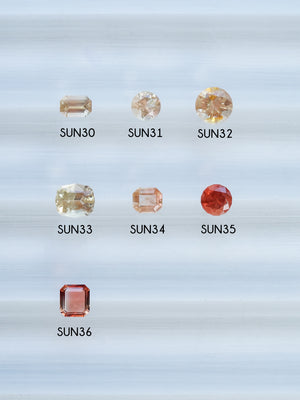 Custom Oregon Sunstone Ring in Gold