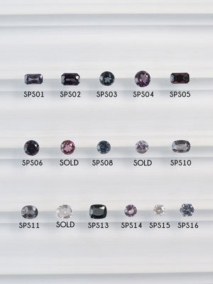 Custom Spinel Ring or Necklace in Silver