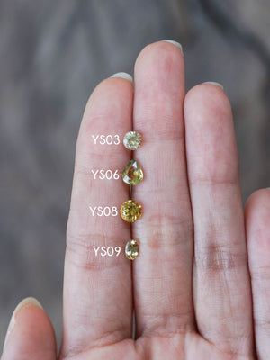 Custom Yellow Sapphire Ring in Gold