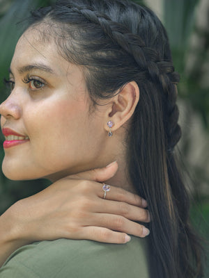 Oval Amethyst Ring - Gardens of the Sun | Ethical Jewelry