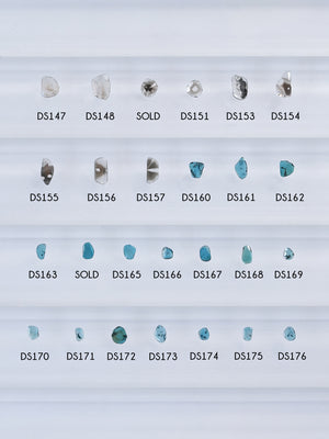 Custom Diamond Slice Ring in Gold