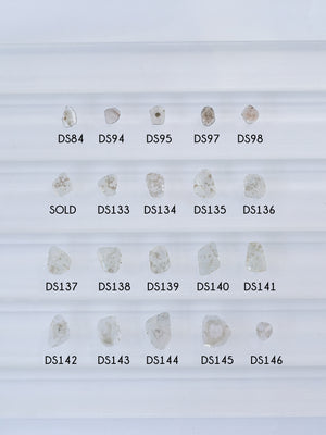 Custom Diamond Slice Ring in Gold