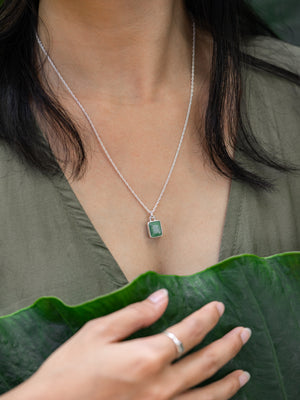 Emerald Necklace - Gardens of the Sun | Ethical Jewelry
