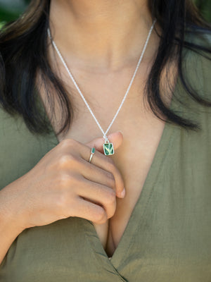 Emerald Necklace - Gardens of the Sun | Ethical Jewelry