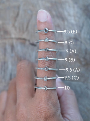 Borneo Diamond Slice Ring