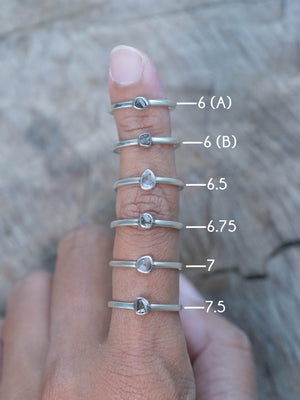 Borneo Diamond Slice Ring