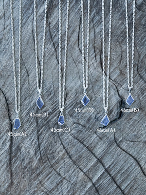 Geometric Tanzanite Necklace - Gardens of the Sun | Ethical Jewelry