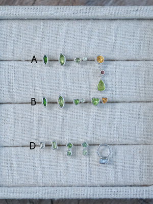Forest Gemstone Earring Bundle - Gardens of the Sun | Ethical Jewelry