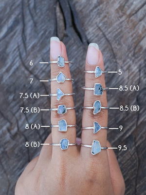 Rough Moonstone Ring - Gardens of the Sun | Ethical Jewelry