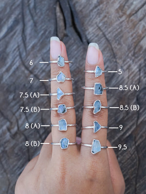 Rough Moonstone Ring - Gardens of the Sun | Ethical Jewelry