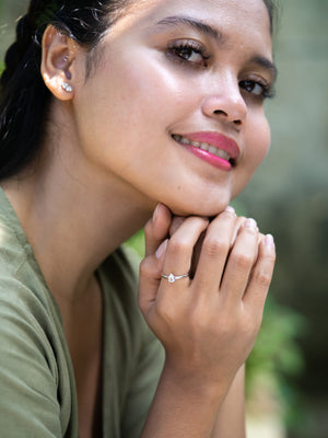 Pear Topaz Ring - Gardens of the Sun | Ethical Jewelry