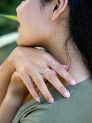 Pear Topaz Ring - Gardens of the Sun | Ethical Jewelry