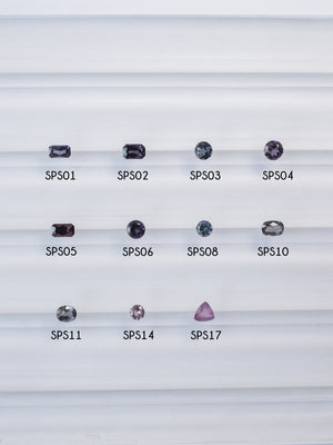 Custom Spinel Ring or Necklace in Silver