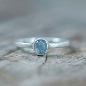 Stardust Montana Sapphire Ring - Gardens of the Sun | Ethical Jewelry